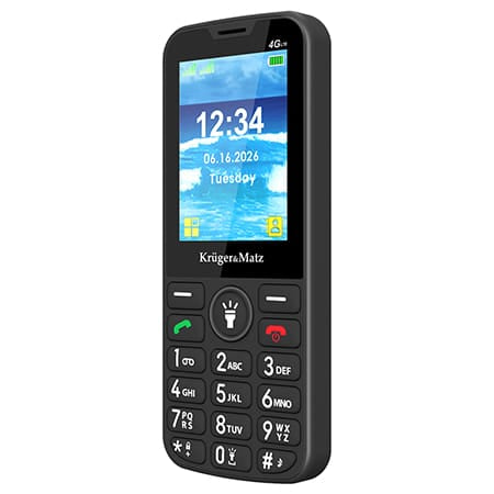 Kruger Matz Telefon Telefon GSM Kruger Matz KM0924-4G | Seniori, 4G, Buton SOS