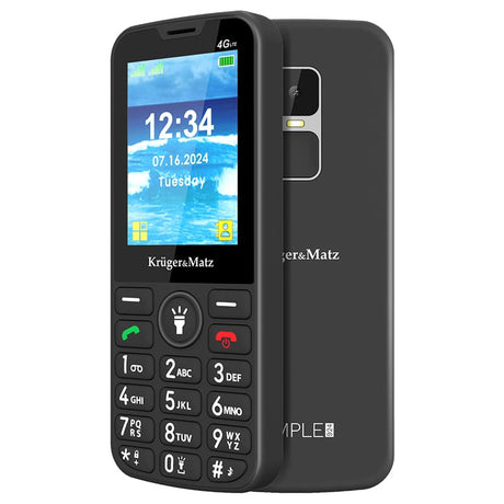 Kruger Matz Telefon Telefon GSM Kruger Matz KM0924-4G | Seniori, 4G, Buton SOS