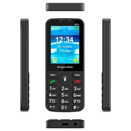 Kruger Matz Telefon Telefon GSM Kruger Matz KM0924-4G | Seniori, 4G, Buton SOS