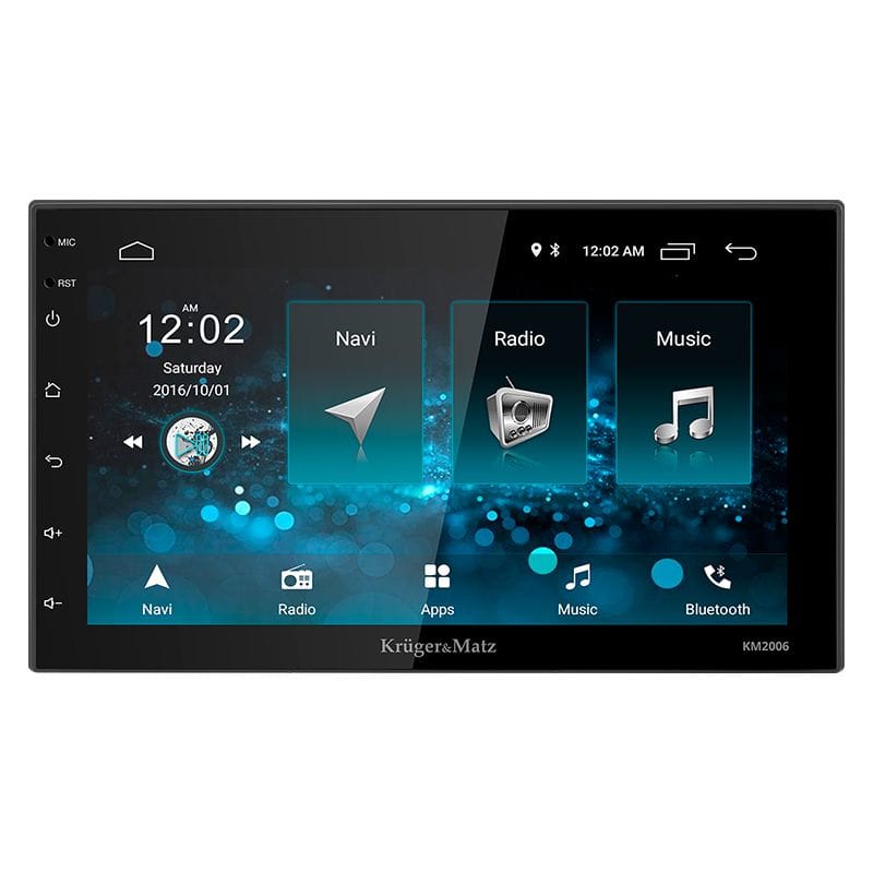 Kruger Matz Player auto Player Auto Kruger Matz KM2006 | 2 DIN, Android 10, Touchscreen