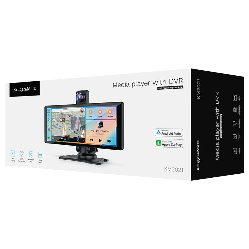 Kruger Matz Multimedia Auto Multimedia Auto Kruger&Matz KM2021 | Android Auto, Apple CarPlay