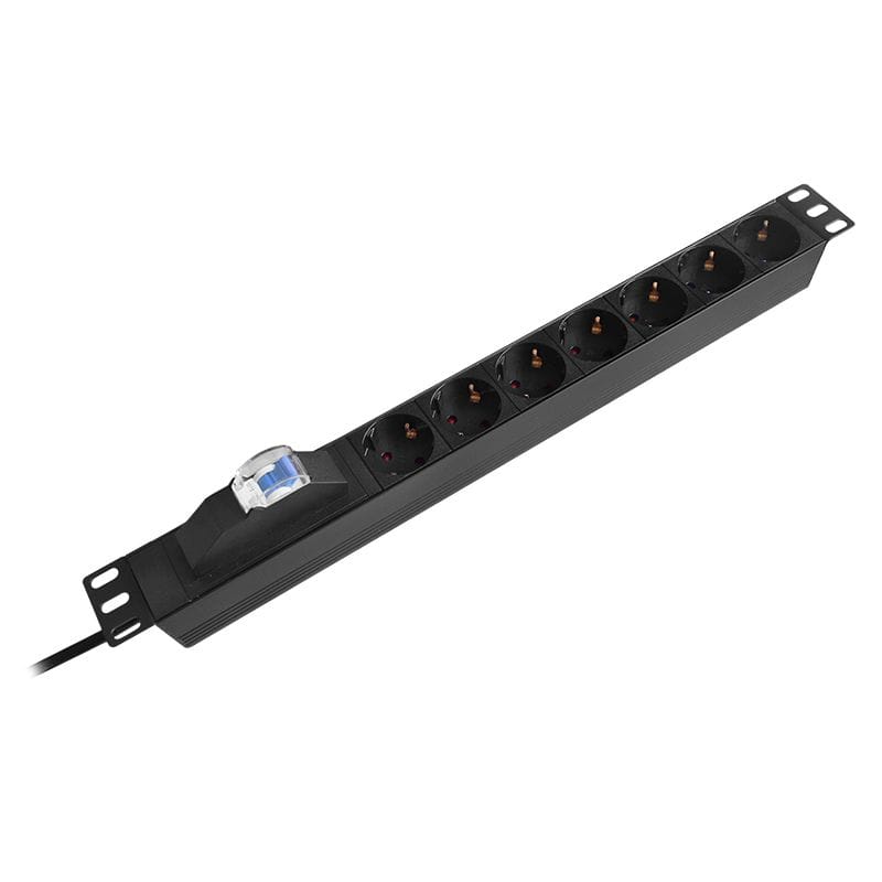 Emtex PDU RACK 19 INCH 7 PRIZE SIGURANTA 16A 2M EMTEX