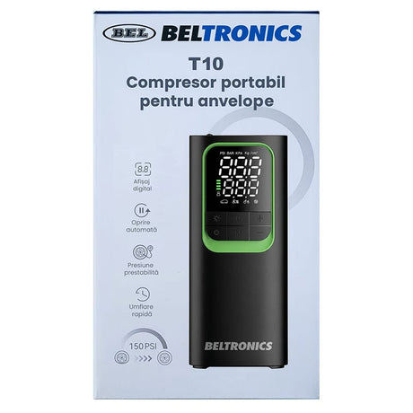 PC-Doc.ro Compresor auto Compresor Auto Beltronics T10 | 8000mAh, Portabil, Digital