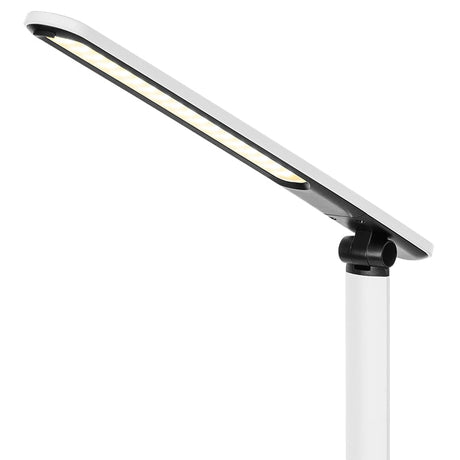 Rebel Lampa birou Lampa LED Birou Rebel KOM1019 | Cu Ceas, Incarcare Wireless QC/PD