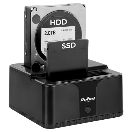 Rebel DOCKING STATION HDD SSD USB 3.0 REBEL