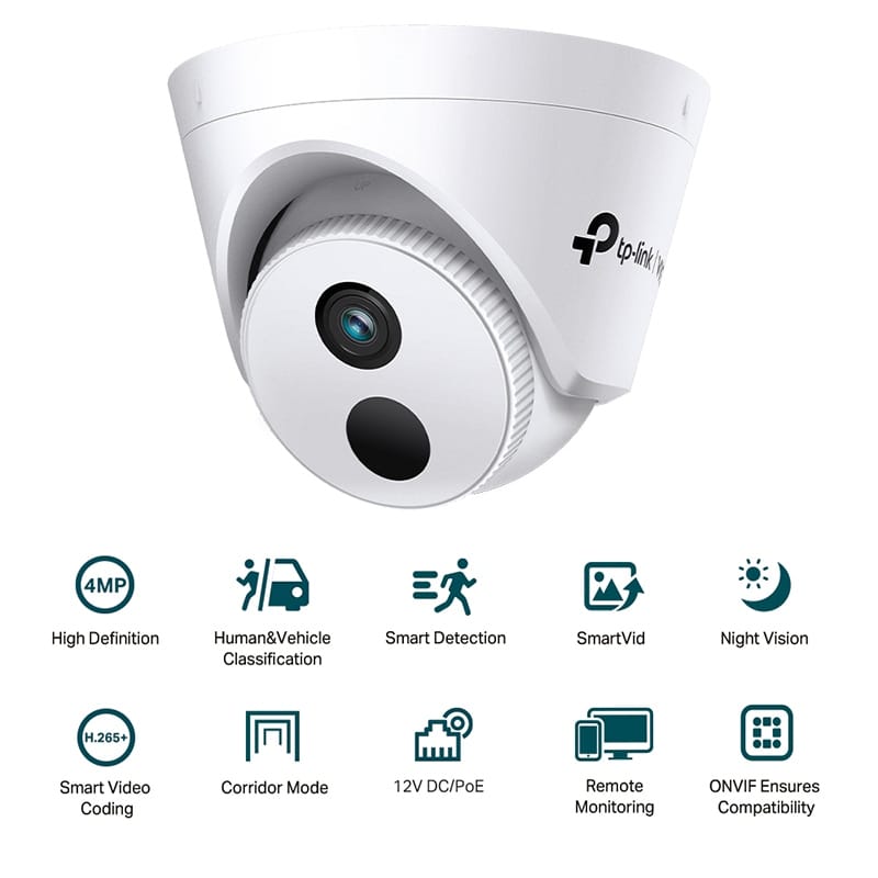 TP-Link Camera de supraveghere Camera Supraveghere TP-Link VIGI KOMC440I-2.8 | 4MP, Turret, 2.8mm