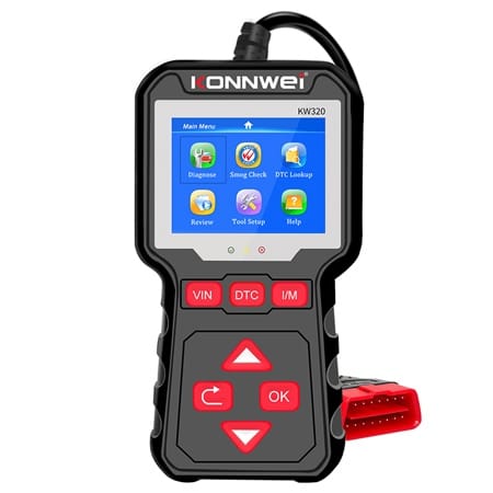 Konnwei Tester multimetru Multimetru Diagnoza OBD2 Konnwei KW320 | Auto Scanner, Citire Coduri Eroare
