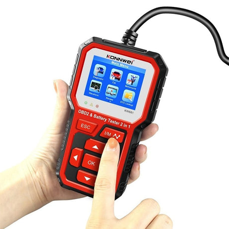 Konnwei Multimetru Multimetru Diagnoza Auto Konnwei KW681 | OBD2, Scanare Coduri Eroare, Display Digital