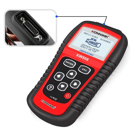 Konnwei Multimetru Multimetru Diagnoza Auto Konnwei KW808 | OBD2, Resetare Erori, Citire Coduri