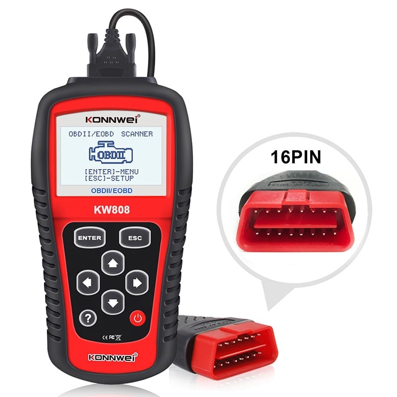 Konnwei Multimetru Multimetru Diagnoza Auto Konnwei KW808 | OBD2, Resetare Erori, Citire Coduri
