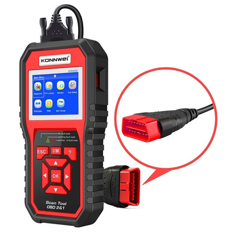 Konnwei Multimetru Multimetru Diagnoza Auto Konnwei KW850 | OBD2, Cod eroare, Display LCD