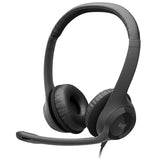 Logitech Casti Casti Logitech H390 | USB, Cu Microfon, Cu Fir, Negru