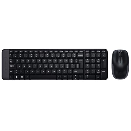 Logitech Kit tastatura Kit Tastatura Si Mouse Logitech MK220 | Wireless, 2.4GHz, Compact
