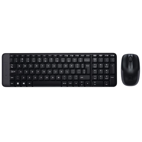 Logitech Kit tastatura Kit Tastatura Si Mouse Logitech MK220 | Wireless, 2.4GHz, Compact