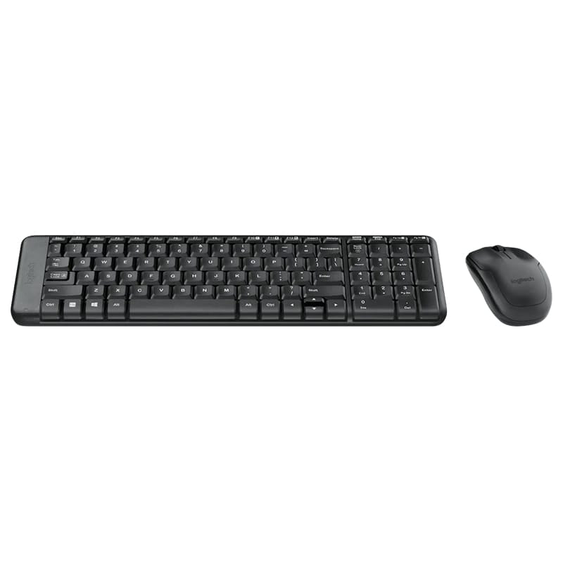 Logitech Kit tastatura Kit Tastatura Si Mouse Logitech MK220 | Wireless, 2.4GHz, Compact
