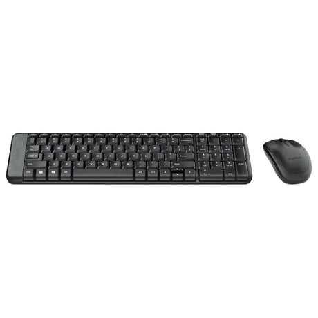 Logitech Kit tastatura Kit Tastatura Si Mouse Logitech MK220 | Wireless, 2.4GHz, Compact