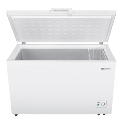 Lada Frigorifica Albatros LA390IME | 371L, Clasa E, Alb, 130x70.5x85cm