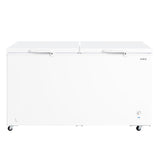 Ladă frigorifică Samus LS556E - 2 in 1 ( congelator/frigider), capacitate neta 508 litri, clasa energetica E, capacitate de congelare 23kg/24h, consum energetic 298kWH/an, cos de rafturi, panou de control cu indicator luminos, interior aluminiu, dezghetar