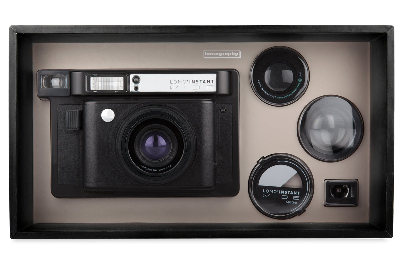 Camera Foto Instant Lomography Lomo Instant Wide LI200B | 90mm, Negru