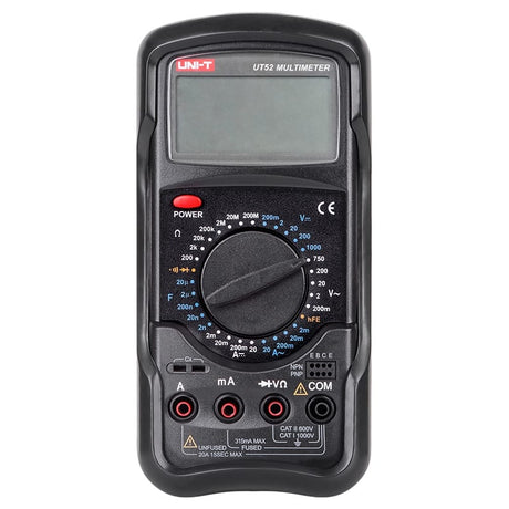 UNI-T Multimetru Multimetru UNI-T UT52 | Digital, Afisaj LCD, Testare Continuitate