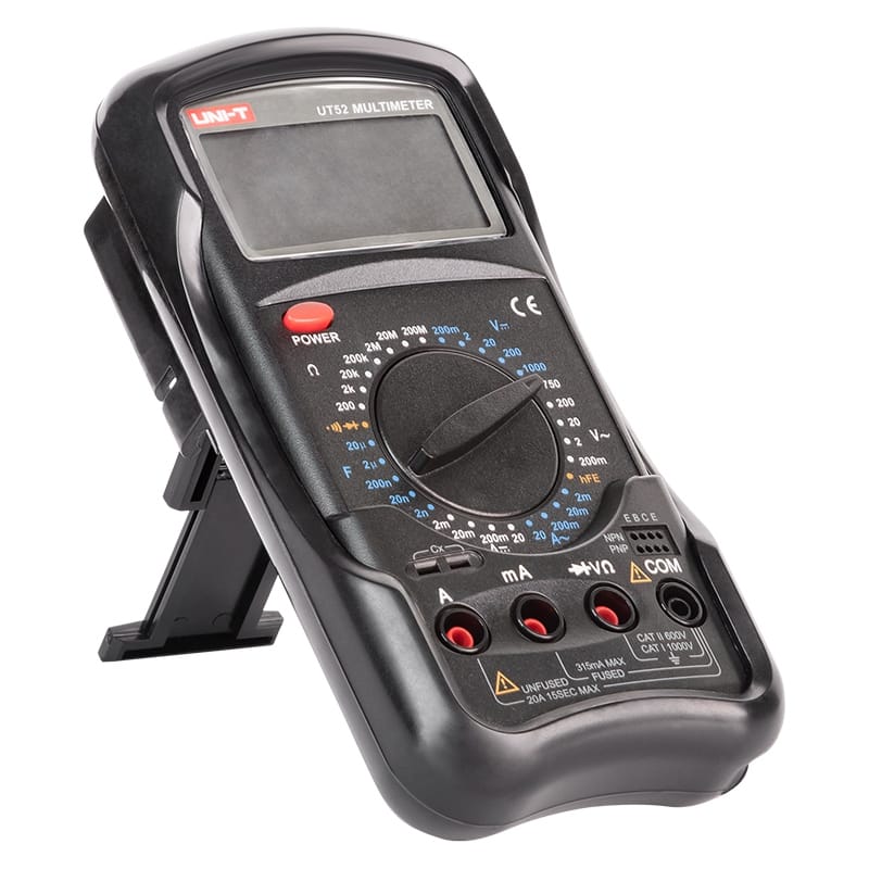 UNI-T Multimetru Multimetru UNI-T UT52 | Digital, Afisaj LCD, Testare Continuitate