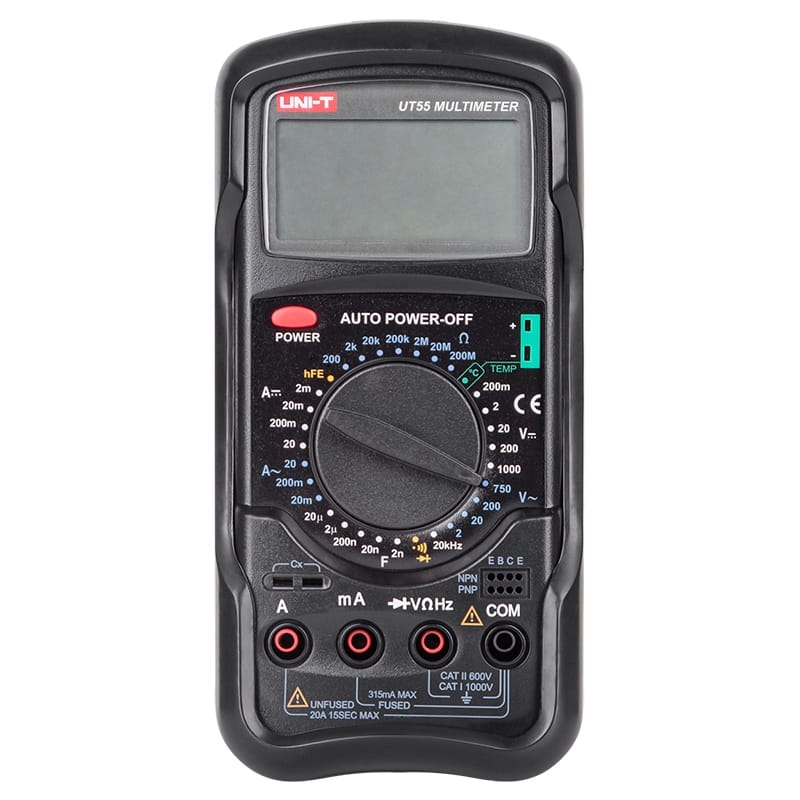 UNI-T Multimetru Multimetru UNI-T UT55 | Digital, Masurare Tensiune AC/DC, Rezistenta