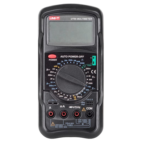UNI-T Multimetru Multimetru UNI-T UT55 | Digital, Masurare Tensiune AC/DC, Rezistenta