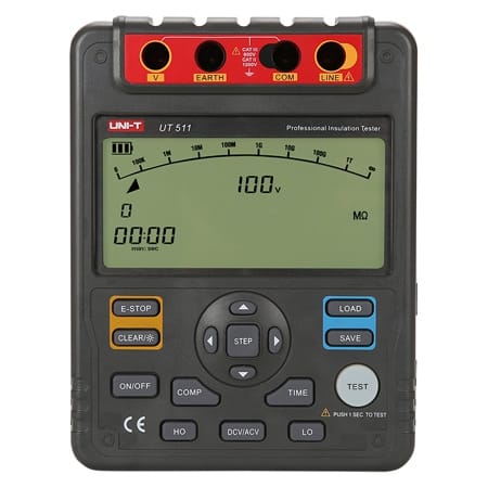 UNI-T Multimetru Multimetru UNI-T UT511 | Testare Rezistenta Izolatie, 1000V, Afisaj Digital