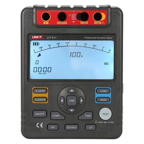 UNI-T Multimetru Multimetru UNI-T UT511 | Testare Rezistenta Izolatie, 1000V, Afisaj Digital