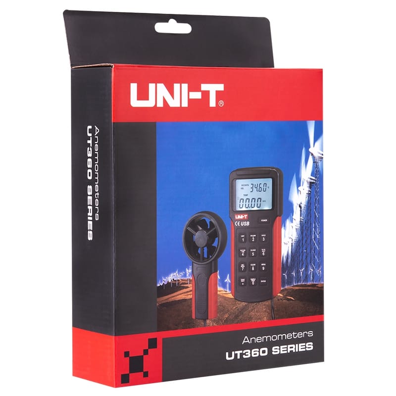 UNI-T Instrumente de masura Anemometru UNI-T UT361 | Digital, Masurare Viteza Vant
