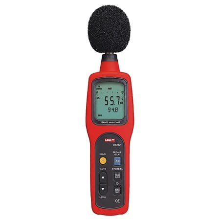 UNI-T Decibelmetru digital Decibelmetru Digital UNI-T UT352 | 30-130dB, Precizie ±1.5dB, Display LCD