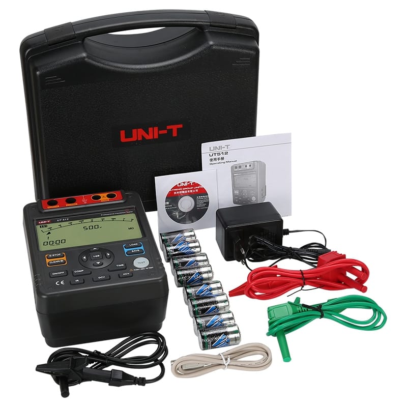 UNI-T Tester multimetru Multimetru UNI-T UT512 MIE0131 | Testare Rezistenta Izolatie, 5000V