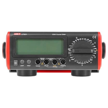 UNI-T Multimetru Multimetru Digital Bench UNI-T UT801C | Desktop, Afisaj LCD, Masurare Tensiune/Curent