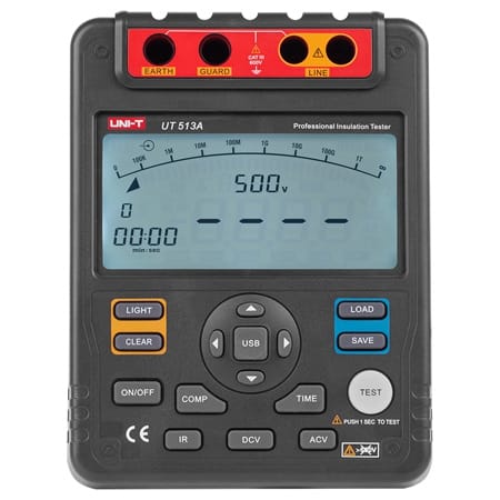 UNI-T Multimetru Multimetru Digital UNI-T UT513A | Rezistenta Izolatie, Tester
