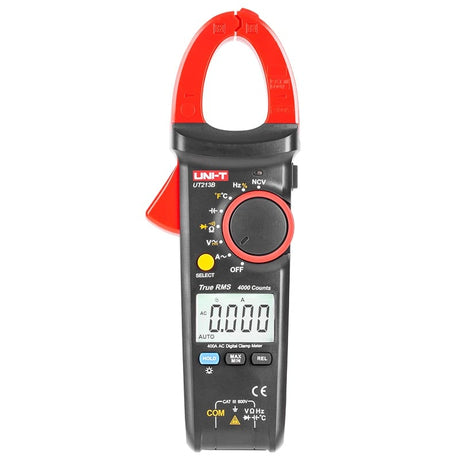 UNI-T Clampmetru digital Clampmetru Digital UNI-T UT213B | 400A AC, True RMS, LCD Backlight
