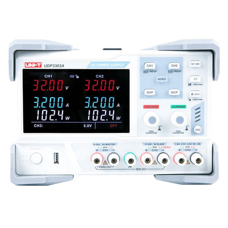 UNI-T Sursa laborator Sursa Laborator UNI-T UDP3303A | 3 Canale, 0-30V, 0-3A, Display LCD