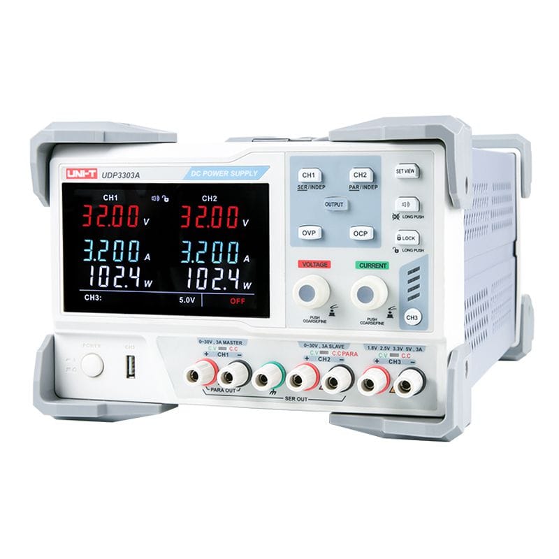 UNI-T Sursa laborator Sursa Laborator UNI-T UDP3303A | 3 Canale, 0-30V, 0-3A, Display LCD