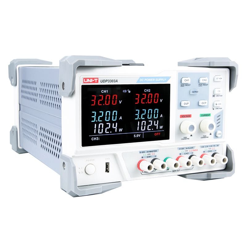 UNI-T Sursa laborator Sursa Laborator UNI-T UDP3303A | 3 Canale, 0-30V, 0-3A, Display LCD