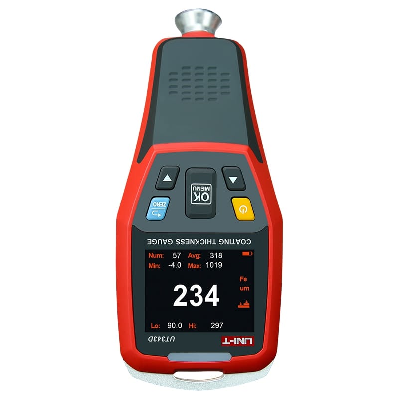 UNI-T Aparat de masura Tester Masurare Grosime Vopsea UNI-T UT343D | Digital, 0-1300μm, ±3%