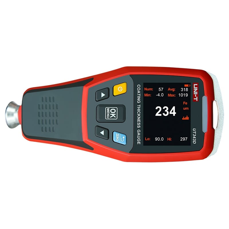 UNI-T Aparat de masura Tester Masurare Grosime Vopsea UNI-T UT343D | Digital, 0-1300μm, ±3%