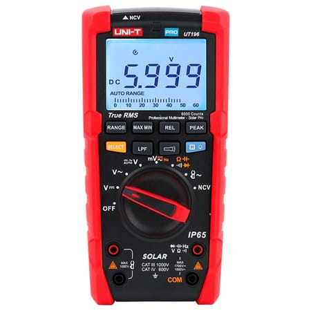 UNI-T Multimetru Multimetru Digital UNI-T UT196 | True RMS, AC/DC, Capacitate, Frecventa