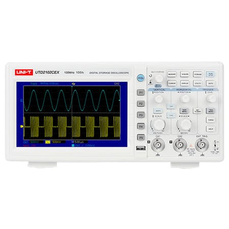 UNI-T Osciloscop Osciloscop UNI-T UTD2052CEX+ MIE0479 | 2 Canale, 50MHz, 500MS/s, Ecran TFT