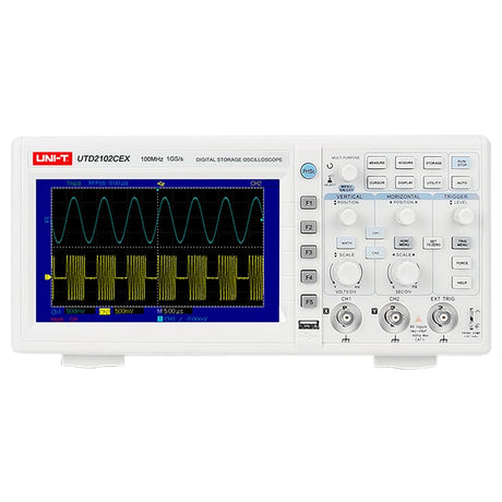 UNI-T Osciloscop Osciloscop UNI-T UTD2052CEX+ MIE0479 | 2 Canale, 50MHz, 500MS/s, Ecran TFT