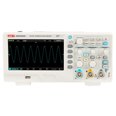 UNI-T Osciloscop Osciloscop Digital UNI-T UTD2202CEX+ | 200MHz, 2 Canale, 1GSa/s, Display 8"