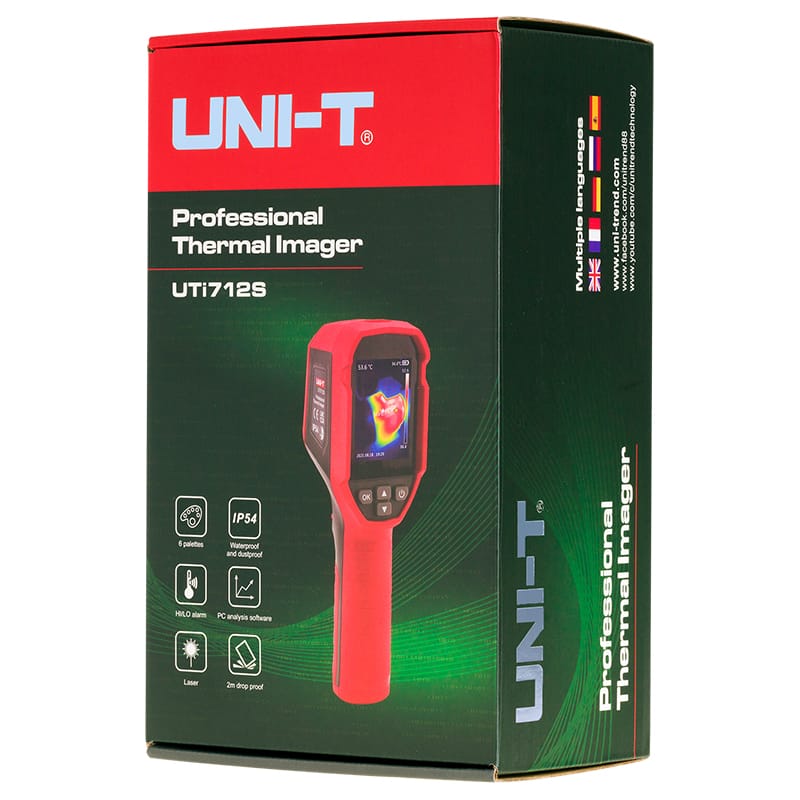 UNI-T Camera inspectie Camera Termoviziune UNI-T UTI712S MIE0497 | Imagistica Termica, Display Color