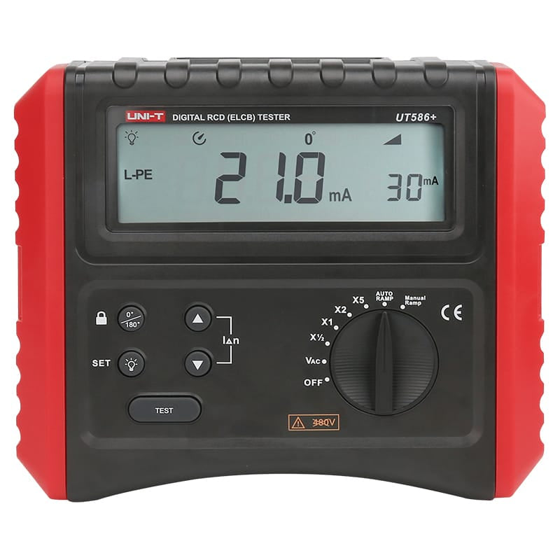 UNI-T Tester multimetru Multimetru Digital UNI-T UT586+ MIE0508 | Tester RCD, LCD Display