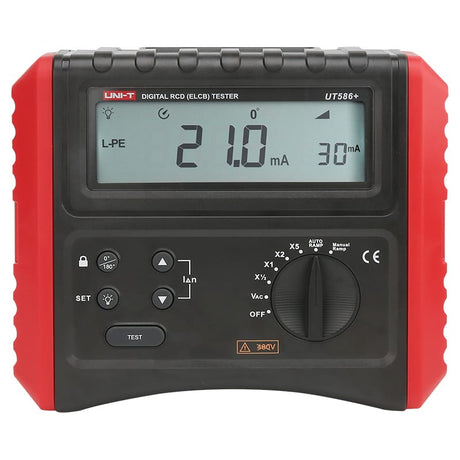 UNI-T Tester multimetru Multimetru Digital UNI-T UT586+ MIE0508 | Tester RCD, LCD Display