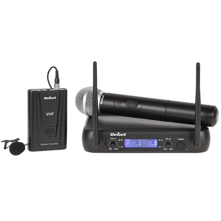 Rebel Set microfoane Set Microfoane Rebel MIK0142 | VHF, 2 Bucati, Mana + Clip