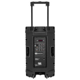 Mac Mah Boxă portabilă PA Mac Mah Mobile Pro 15, 300W RMS, Bluetooth/USB, TWS, baterie, 2 microfoane wireless UHF