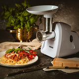 Mesko Masina de tocat Masina de Tocat Carne Mesko MS4809 | 1500W, 3 Site Metalice, Accesorii